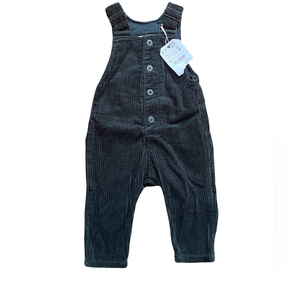 Zara 3-6 M Corduroy Overalls